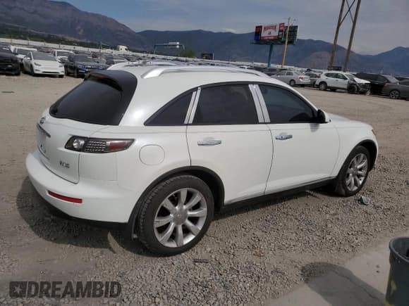 ✅ 2007 Infiniti FX • VIN: JNRAS08W57X202017 • Lot: 69113385. Wystawiony na Copart z przebiegiem 222 152 mil. Bezpłatny archiwum sprzedaży aukcyjnych z USA i szczegółowy raport historii pojazdu na DreamBid. Zdjęcie 3.