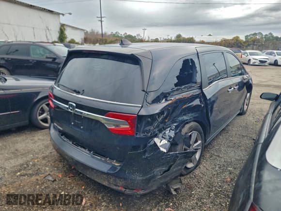 ✅ 2019 Honda Odyssey EX • VIN: 5FNRL6H57KB136941 • Лот: 96325235. Опубликован ранее на Copart с пробегом 83 315 миль. Бесплатный доступ к архиву аукционных продаж из США и подробный отчёт об истории автомобиля на DreamBid. Изображение 4.