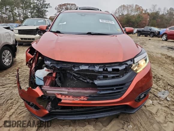 ✅ 2020 Honda HR-V EX • VIN: 3CZRU6H52LM706655 • Лот: 93192615. Опубликован ранее на Copart с пробегом 64 823 миль. Бесплатный доступ к архиву аукционных продаж из США и подробный отчёт об истории автомобиля на DreamBid. Изображение 5.