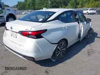✅ 2021 Nissan Versa SV • VIN: 3N1CN8EV0ML880338 • Lot: 43005408. Listed on IAAI with 89,391 mi. Free auction sales archive from the USA and detailed vehicle history report at DreamBid. Image 4.