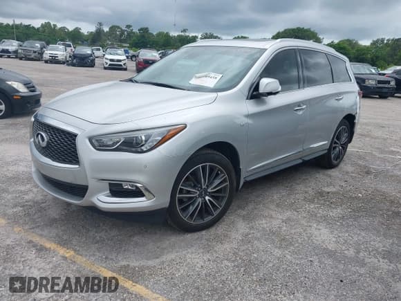 ✅ 2020 Infiniti QX60 Luxe • VIN: 5N1DL0MN9LC535891 • Lot: 41549458. Listed on IAAI with 39,409 mi. Free auction sales archive from the USA and detailed vehicle history report at DreamBid. Image 2.