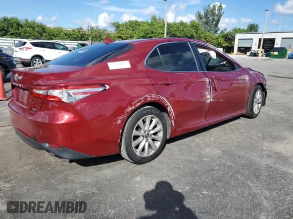✅ 2020 Toyota Camry LE • VIN: 4T1C11AK6LU361595 • Lot: 90451615. Listed on Copart with 95,045 mi. Free auction sales archive from the USA and detailed vehicle history report at DreamBid. Image 3.