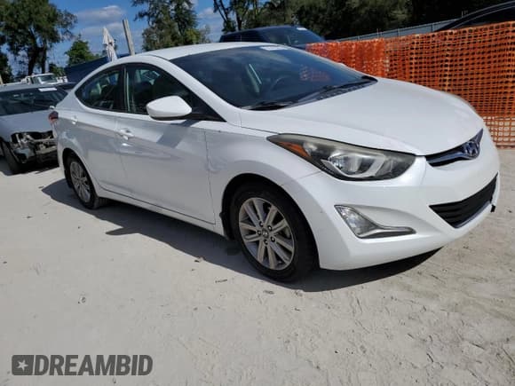 ✅ 2014 Hyundai Elantra SE • VIN: 5NPDH4AE4EH511992 • Lot: 91515255. Listed on Copart with 161,207 mi. Free auction sales archive from the USA and detailed vehicle history report at DreamBid. Image 4.