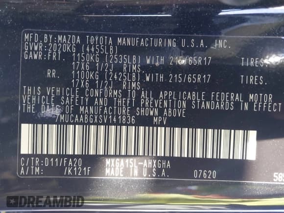 ✅ 2025 Toyota Corolla Cross LE • VIN: 7MUCAABGXSV141836 • Lot: 43404352. Wystawiony na IAAI z przebiegiem 3 214 mil. Bezpłatny archiwum sprzedaży aukcyjnych z USA i szczegółowy raport historii pojazdu na DreamBid. Zdjęcie 9.