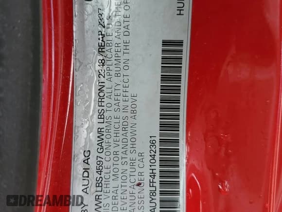 ✅ 2017 Audi A3 Cabriolet Premium Plus • VIN: WAUY8LFF4H1042361 • Lot: 66684695. Wystawiony na Copart z przebiegiem 71 754 mil. Bezpłatny archiwum sprzedaży aukcyjnych z USA i szczegółowy raport historii pojazdu na DreamBid. Zdjęcie 12.