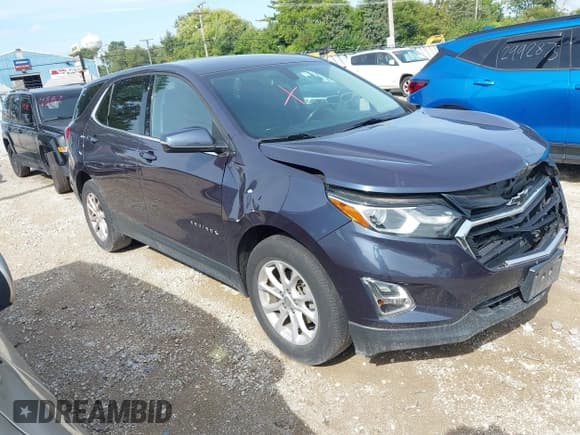 ✅ 2018 Chevrolet Equinox LT • VIN: 3GNAXJEV8JL389041 • Lot: 43279615. Wystawiony na IAAI z przebiegiem 89 855 mil. Bezpłatny archiwum sprzedaży aukcyjnych z USA i szczegółowy raport historii pojazdu na DreamBid. Zdjęcie 1.