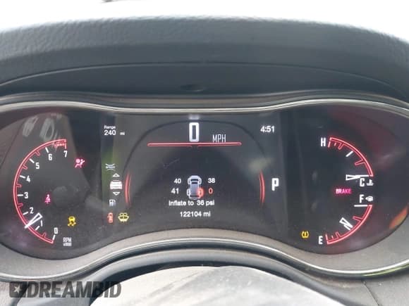 ✅ 2019 Dodge Durango GT Plus • VIN: 1C4RDHDG0KC779693 • Lot: 41634434. Listed on IAAI with 122,104 mi. Free auction sales archive from the USA and detailed vehicle history report at DreamBid. Image 7.