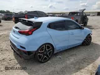 2019 Hyundai Veloster N с VIN KMHT36AHXKU002051, выставлен на аукционе Copart как лот 69142764 с пробегом 82 437 миль миль и Списание • Salvage title. История ставок и продаж доступна на DreamBid. Изображение 3.