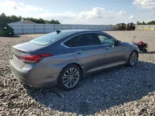 2015 Hyundai Genesis 3.8L z VIN KMHGN4JE2FU063843, wystawiony jako Copart lot #68433684 z przebiegiem 152 730 mil mil oraz Szkoda całkowita • Salvage title. Historia ofert i sprzedaży dostępna na DreamBid. Obrazek 3.