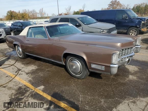 ✅ 1968 Cadillac Eldorado • VIN: H8253350 • Lot: 77140814. Listed on Copart with 89,242 mi. Free auction sales archive from the USA and detailed vehicle history report at DreamBid. Image 4.