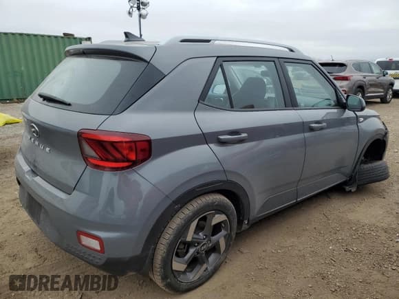 ✅ 2021 Hyundai Venue SEL • VIN: KMHRC8A30MU081307 • Lot: 84071504. Listed on Copart with 66,902 mi. Free auction sales archive from the USA and detailed vehicle history report at DreamBid. Image 3.