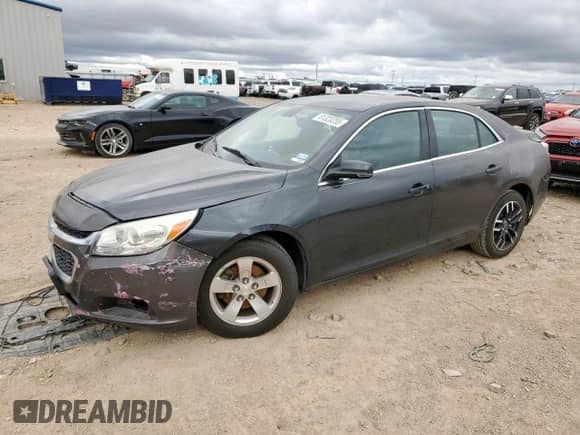 2015 Chevrolet Malibu LT z VIN 1G11C5SL7FF196114, wystawiony jako Copart lot #81323255 z przebiegiem 131 536 mil mil oraz Szkoda całkowita • Salvage title. Historia ofert i sprzedaży dostępna na DreamBid. Obrazek 1.
