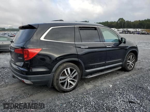 ✅ 2016 Honda Pilot Touring • VIN: 5FNYF5H92GB046958 • Lot: 82351275. Listed on Copart with 78,364 mi. Free auction sales archive from the USA and detailed vehicle history report at DreamBid. Image 3.