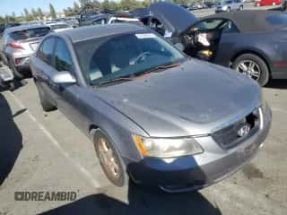 2006 Hyundai Sonata GLS with VIN 5NPEU46F16H021741, listed as a Copart auction lot 67905914 with 166,614 mi miles and Salvage title. Bid and sale history available at DreamBid. Image 4.