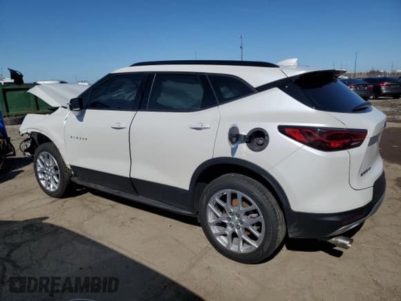 ✅ 2023 Chevrolet Blazer LT • VIN: 3GNKBJRS2PS104030 • Lot: 51821585. Listed on Copart with 34,846 mi. Free auction sales archive from the USA and detailed vehicle history report at DreamBid. Image 2.