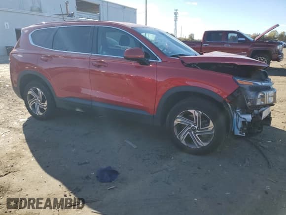 ✅ 2021 Hyundai Santa Fe SE • VIN: 5NMS1DAJ6MH369648 • Lot: 86820195. Listed on Copart with 37,187 mi. Free auction sales archive from the USA and detailed vehicle history report at DreamBid. Image 4.