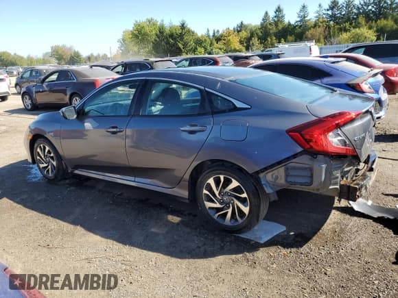 ✅ 2020 Honda Civic EX • VIN: 2HGFC2F79LH000131 • Лот: 70758545. Опубликован ранее на Copart с пробегом 155 837 миль. Бесплатный доступ к архиву аукционных продаж из США и подробный отчёт об истории автомобиля на DreamBid. Изображение 2.