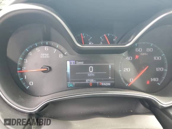 2018 Chevrolet Impala LT с VIN 2G1105S38J9171507, выставлен на аукционе Copart как лот 81670855 с пробегом 87 125 миль миль и Списание • Salvage title. История ставок и продаж доступна на DreamBid. Изображение 9.