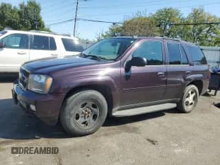 2009 Chevrolet TrailBlazer 1LT z VIN 1GNDT33S592102197, wystawiony jako Copart lot #80154875 z przebiegiem 192 849 mil mil oraz Szkoda całkowita • Salvage title. Historia ofert i sprzedaży dostępna na DreamBid. Obrazek 1.