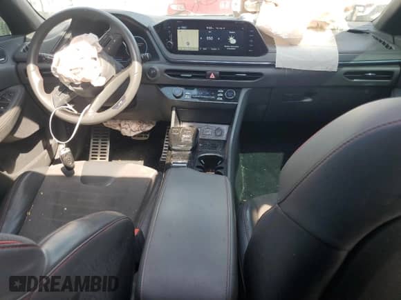 2021 Hyundai Sonata N Line с VIN 5NPEK4JC8MH105815, выставлен на аукционе Copart как лот 81047045 с пробегом 105 127 миль миль и Списание • Salvage title. История ставок и продаж доступна на DreamBid. Изображение 8.