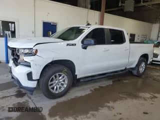 2020 Chevrolet Silverado 1500 RST with VIN 3GCUYEEL6LG421439, listed as a Copart auction lot 63865525 with 49,330 mi miles and Salvage title. Bid and sale history available at DreamBid. Image 1.