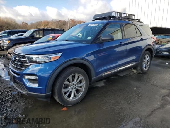 ✅ 2020 Ford Explorer XLT • VIN: 1FMSK8DHXLGC34574 • Lot: 80043834. Wystawiony na Copart z przebiegiem 70 995 mil. Bezpłatny archiwum sprzedaży aukcyjnych z USA i szczegółowy raport historii pojazdu na DreamBid. Zdjęcie 1.