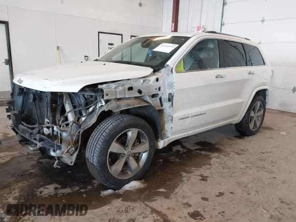 ✅ 2015 Jeep Grand Cherokee Overland • VIN: 1C4RJFCG6FC956820 • Lot: 41644453. Listed on IAAI with 149,339 mi. Free auction sales archive from the USA and detailed vehicle history report at DreamBid. Image 2.