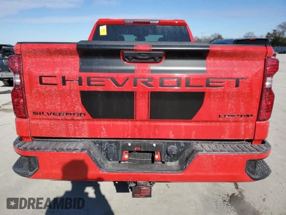 ✅ 2022 Chevrolet Silverado 1500 Custom • VIN: 1GCRDBEK9NZ505166 • Лот: 88770765. Опубликован ранее на Copart с пробегом 23 437 миль. Бесплатный доступ к архиву аукционных продаж из США и подробный отчёт об истории автомобиля на DreamBid. Изображение 6.