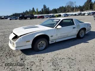 1987 Chevrolet Camaro with VIN 1G1FP21F8HN171560, listed as a Copart auction lot 54089805 with 27,369 mi miles and Salvage title. Bid and sale history available at DreamBid. Image 1.