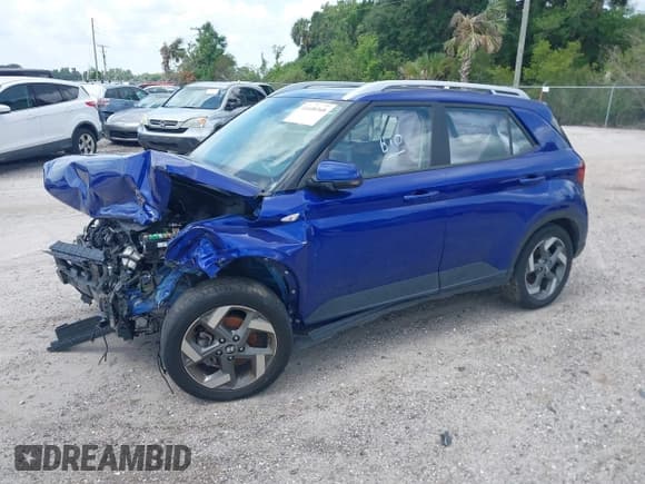 ✅ 2023 Hyundai Venue SEL • VIN: KMHRC8A30PU219271 • Лот: 41608368. Опубликован ранее на IAAI с пробегом 34 717 миль. Бесплатный доступ к архиву аукционных продаж из США и подробный отчёт об истории автомобиля на DreamBid. Изображение 2.