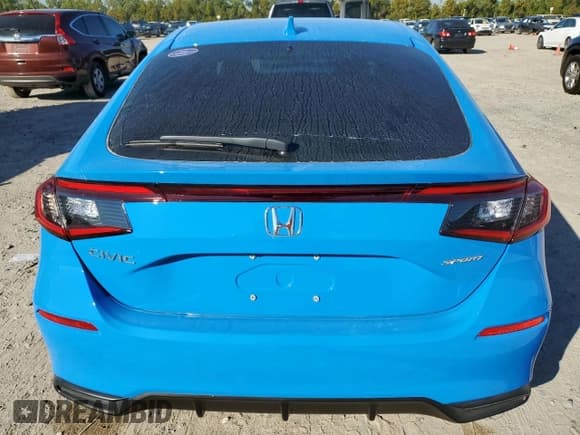 ✅ 2025 Honda Civic Sport • VIN: 19XFL2H8XSE030401 • Lot: 91006495. Wystawiony na Copart z przebiegiem 2 037 mil. Bezpłatny archiwum sprzedaży aukcyjnych z USA i szczegółowy raport historii pojazdu na DreamBid. Zdjęcie 6.