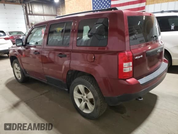 ✅ 2012 Jeep Patriot Sport • VIN: 1C4NJRBBXCD571546 • Lot: 61026715. Listed on Copart with 73,639 mi. Free auction sales archive from the USA and detailed vehicle history report at DreamBid. Image 2.