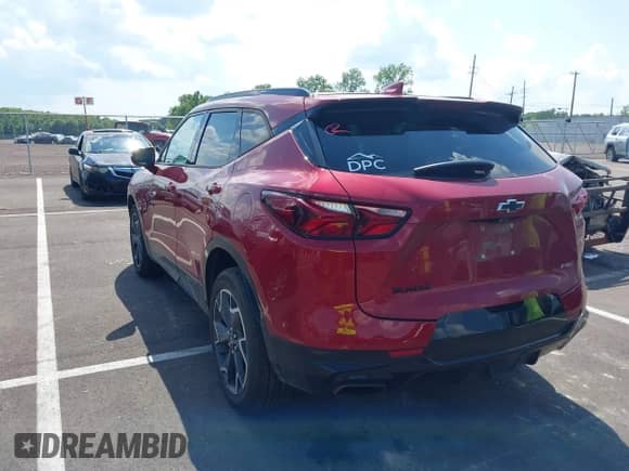 2020 Chevrolet Blazer RS с VIN 3GNKBERS3LS556585, выставлен на аукционе IAAI как лот 42792891 с пробегом 124 563 миль миль и . История ставок и продаж доступна на DreamBid. Изображение 3.