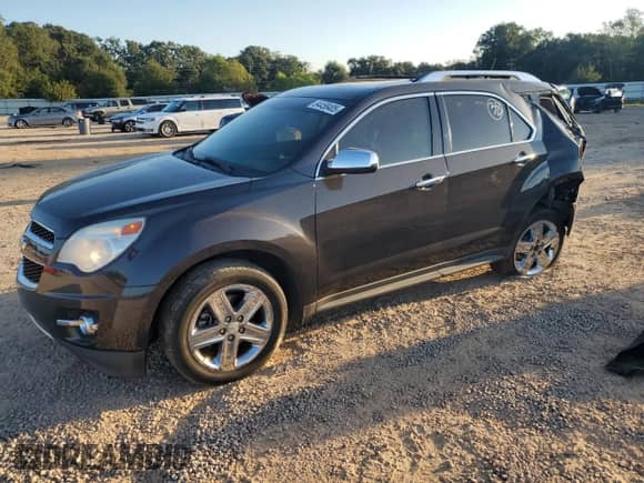 2015 Chevrolet Equinox LTZ z VIN 2GNFLDE31F6429165, wystawiony jako Copart lot #84458405 z przebiegiem 119 693 mil mil oraz Szkoda całkowita • Salvage title. Historia ofert i sprzedaży dostępna na DreamBid. Obrazek 1.
