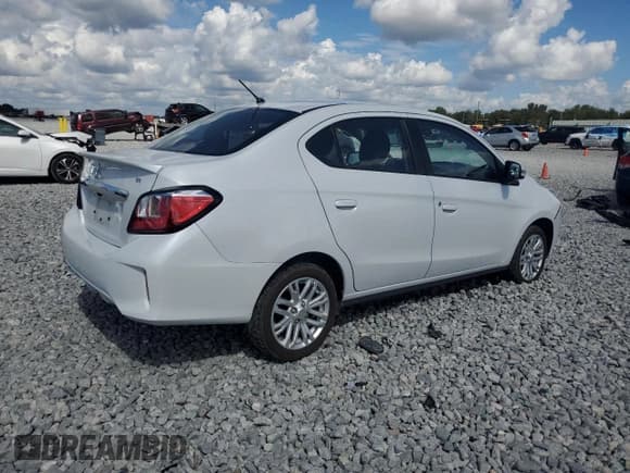 ✅ 2024 Mitsubishi Mirage SE • VIN: ML32FVFJ3RHF01439 • Lot: 90011165. Listed on Copart with 28,830 mi. Free auction sales archive from the USA and detailed vehicle history report at DreamBid. Image 3.
