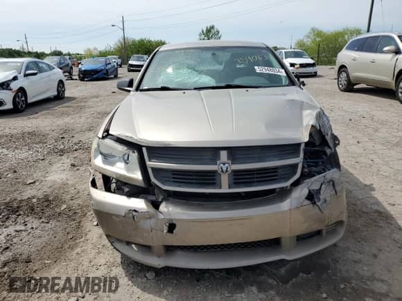 2008 Dodge Avenger SE с VIN 1B3LC46K38N254063, выставлен на аукционе Copart как лот 53974104 с пробегом Не указан миль и Списание • Salvage title. История ставок и продаж доступна на DreamBid. Изображение 5.