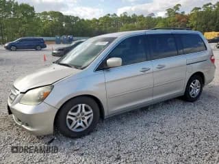 ✅ 2007 Honda Odyssey EX • VIN: 5FNRL38437B428440 • Lot: 92205805. Listed on Copart with 154,859 mi. Free auction sales archive from the USA and detailed vehicle history report at DreamBid. Image 1.