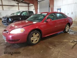 ✅ 2014 Chevrolet Impala LT • VIN: 2G1WB5E3XE1165563 • Лот: 78810554. Опубликован ранее на Copart с пробегом 119 546 миль. Бесплатный доступ к архиву аукционных продаж из США и подробный отчёт об истории автомобиля на DreamBid. Изображение 1.