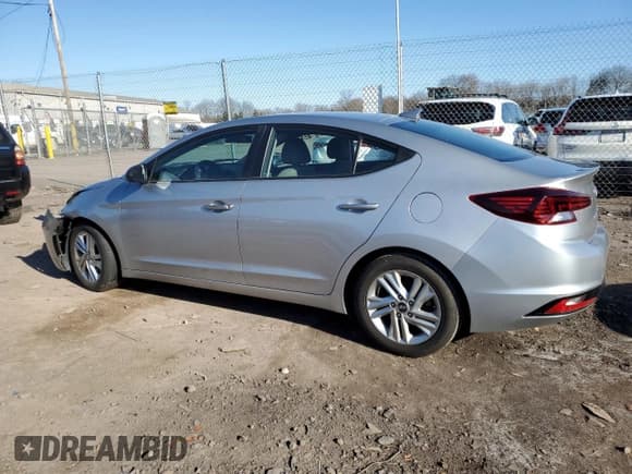 ✅ 2020 Hyundai Elantra SEL • VIN: 5NPD84LF0LH627614 • Lot: 65021105. Listed on Copart with Not provided. Free auction sales archive from the USA and detailed vehicle history report at DreamBid. Image 2.