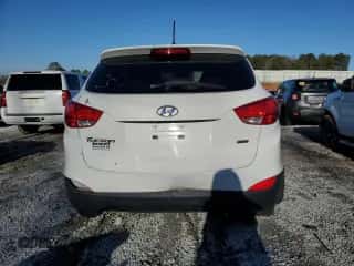 2015 Hyundai Tucson GLS with VIN KM8JTCAF2FU070774, listed as a Copart auction lot 41306854 with 124,581 mi miles and . Bid and sale history available at DreamBid. Image 6.