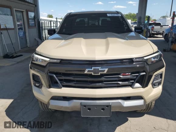 ✅ 2023 Chevrolet Colorado 4WD Z71 • VIN: 1GCPTDEK5P1219077 • Lot: 71033785. Listed on Copart with 20,270 mi. Free auction sales archive from the USA and detailed vehicle history report at DreamBid. Image 5.