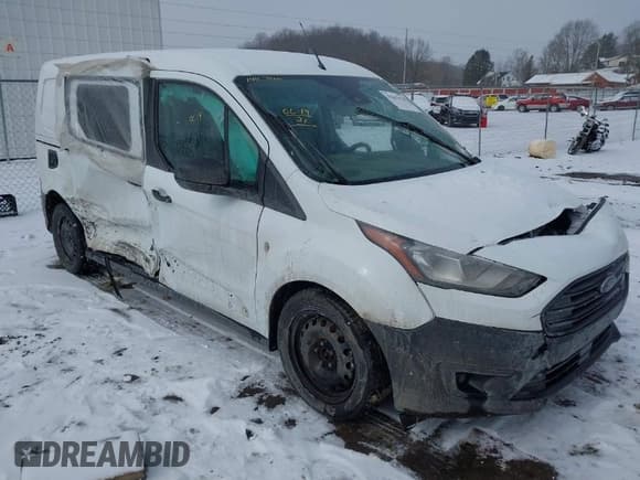 ✅ 2021 Ford Transit Connect XL • VIN: NM0LS7E2XM1483603 • Lot: 41613910. Listed on IAAI with 9,810 mi. Free auction sales archive from the USA and detailed vehicle history report at DreamBid. Image 1.