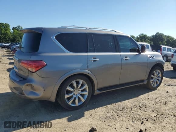 ✅ 2012 Infiniti QX56 8-passenger • VIN: JN8AZ2NC6C9316841 • Lot: 63465945. Listed on Copart with 195,624 mi. Free auction sales archive from the USA and detailed vehicle history report at DreamBid. Image 3.