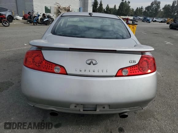 ✅ 2004 Infiniti G35 w/Leather • VIN: JNKCV54E64M818539 • Lot: 92317485. Listed on Copart with 138,450 mi. Free auction sales archive from the USA and detailed vehicle history report at DreamBid. Image 6.