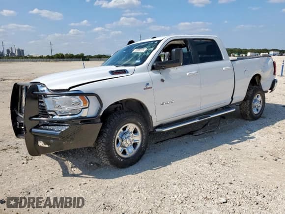 ✅ 2021 Ram 2500 Big Horn • VIN: 3C6UR5DL4MG653237 • Lot: 72035225. Listed on Copart with 110,568 mi. Free auction sales archive from the USA and detailed vehicle history report at DreamBid. Image 1.
