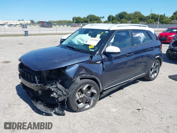 ✅ 2023 Hyundai Venue SEL • VIN: KMHRC8A34PU232220 • Lot: 41699038. Listed on IAAI with 40,759 mi. Free auction sales archive from the USA and detailed vehicle history report at DreamBid. Image 2.