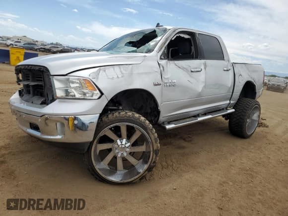 ✅ 2016 Ram 1500 Big Horn • VIN: 3C6RR7LT6GG154933 • Lot: 57863325. Listed on Copart with 117,641 mi. Free auction sales archive from the USA and detailed vehicle history report at DreamBid. Image 1.
