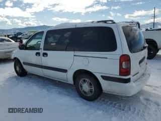 2005 Chevrolet Venture LS с VIN 1GNDV23E25D100985, выставлен на аукционе Copart как лот 45598835 с пробегом 237 711 миль миль и Чистый • Clean title. История ставок и продаж доступна на DreamBid. Изображение 2.