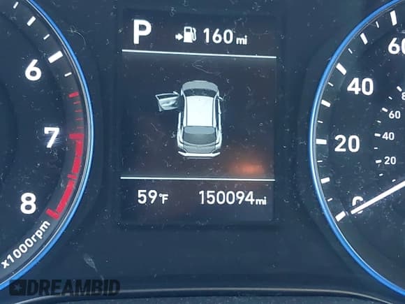 ✅ 2018 Hyundai Kona SEL • VIN: KM8K22AA3JU070524 • Lot: 43420552. Listed on IAAI with 150,094 mi. Free auction sales archive from the USA and detailed vehicle history report at DreamBid. Image 16.