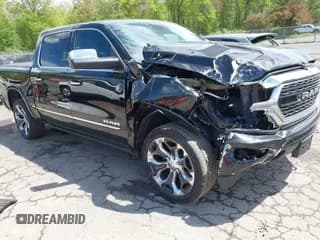 ✅ 2019 Ram 1500 Limited • VIN: 1C6SRFHT4KN512177 • Lot: 42194289. Listed on IAAI with 187,982 mi. Free auction sales archive from the USA and detailed vehicle history report at DreamBid. Image 1.
